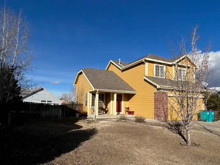 Land clearing in Castle Pines, CO: open yard after tree removal and cleanup
